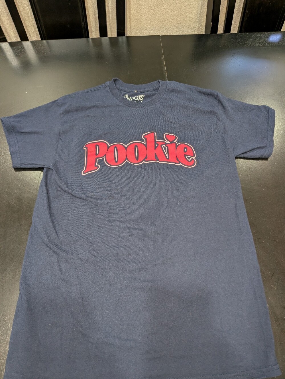 Spencer's Pookie Navy Blue Graphic Unisex T Shirt Adults Size Medium